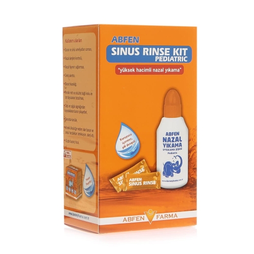 Abfen Sinus Rinse Kit Pediatric 25 Poşet - 1