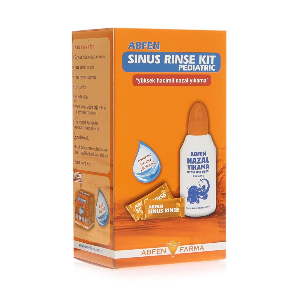 Abfen Sinus Rinse Kit Pediatric 25 Poşet - 1