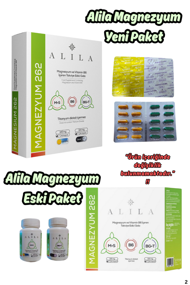 Alila Magnezyum 60 Kapsül - 2