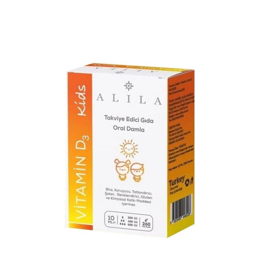 Alila Vitamin D3 Kids Damla 10 ml - 1