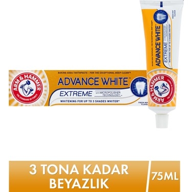 Arm & Hammer 3 Tona Kadar Beyazlatıcı Diş Macunu 75 ml - 1