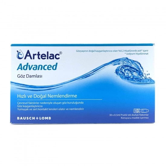 Artelac Advanced Göz Damlası 30 x 0,5 ml - 1
