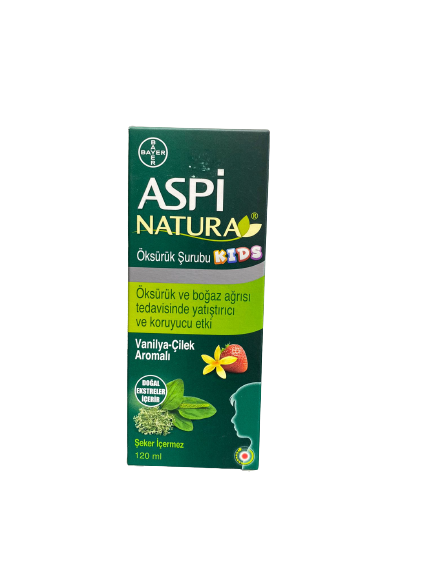 Aspinatura Vanilya-Çilek Şurup 120 ml - 1