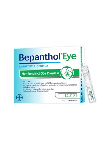 Bepanthol Eye Göz Damlası 0,5 ml x 20 Flakon - 2