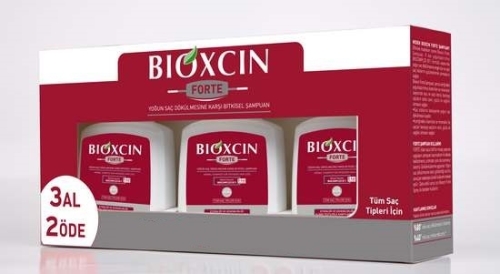 Bioxcin Forte Yoğun Saç Dökülmesine Karşı Bitkisel Şampuan 300 ml - 3 Al 2 Öde Özel Fiyat Etiketli - Bioxcin