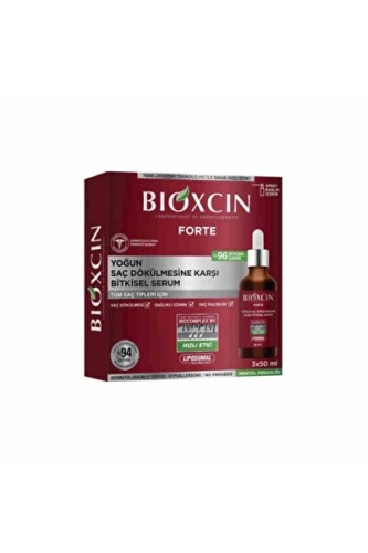 Bioxcin Forte Saç Bakım Serumu 50 ml 3'lü - Bioxcin