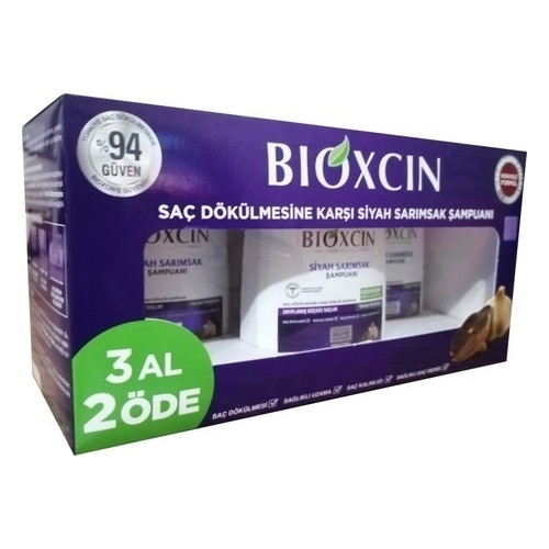 Bioxcin Siyah Sarımsak Şampuanı 300 ml - 3 Al 2 Öde - 1