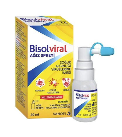 Bisolviral Ağız Spreyi 20 ml - 1