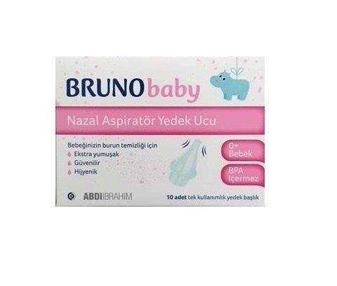 Bruno Baby Nazal Aspiratör Yedek Ucu 10'lu - Bruno