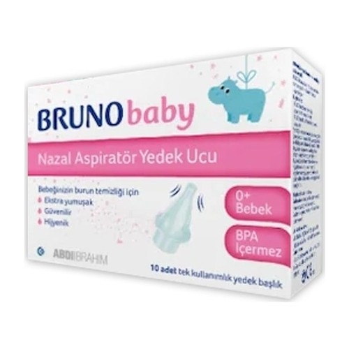 Bruno Baby Nazal Aspiratör Yedek Ucu 10'lu - 2
