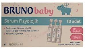 Bruno Serum Fizyolojik 10 Flakon - Bruno