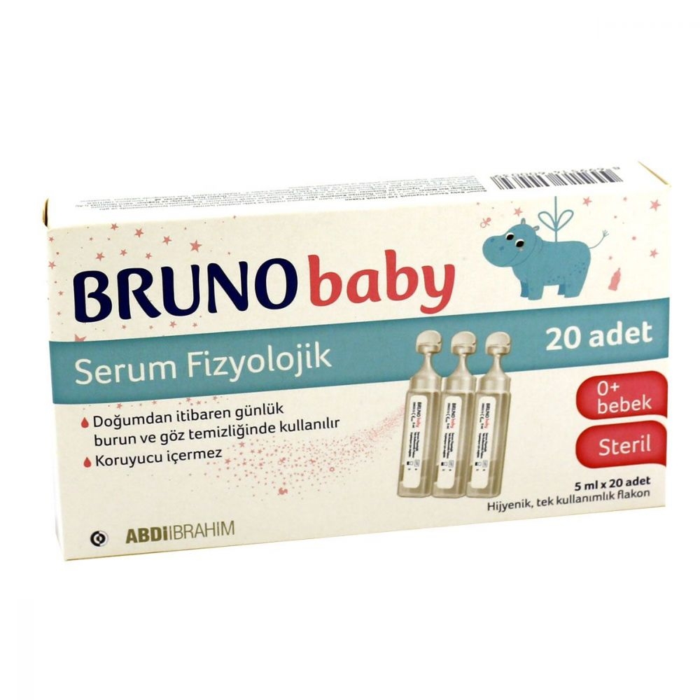 Bruno Baby Serum Fizyolojik 5 ml x 20 Flakon - 2