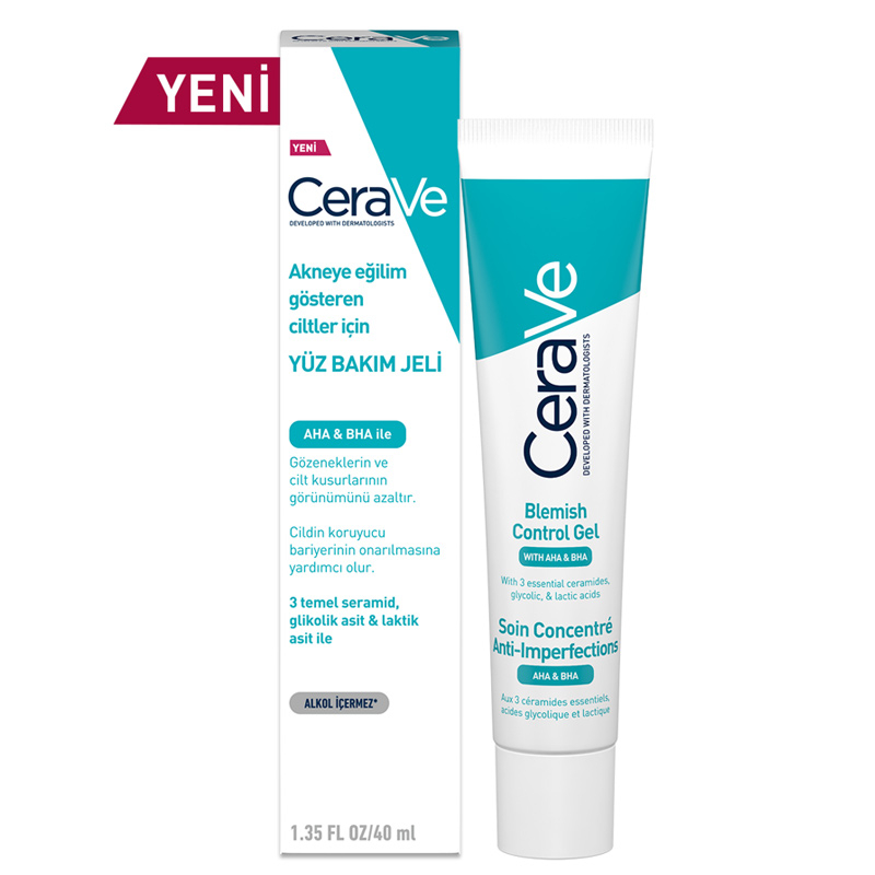 Cerave Akneye Eğilimli Ciltler İçin Yüz Bakım Jeli 40 ml - 1