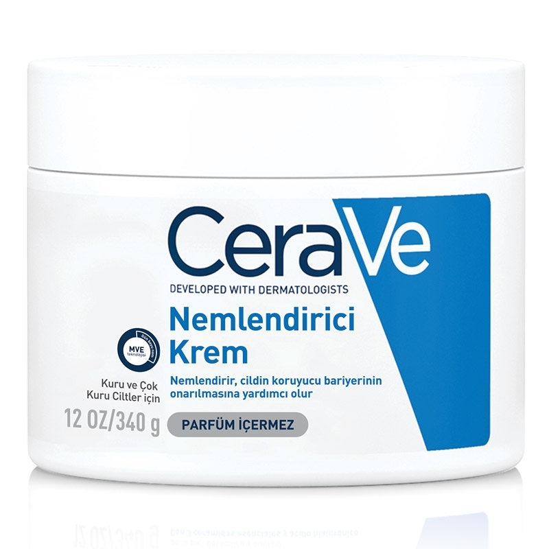 Cerave Nemlendirici Krem Kuru ve Çok Kuru Ciltler 340 ml - 1
