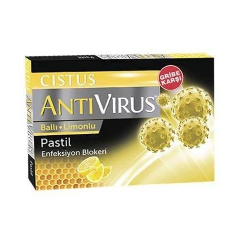 Cistus Antivirus Ballı Limonlu Pastil 10 Adet - 1