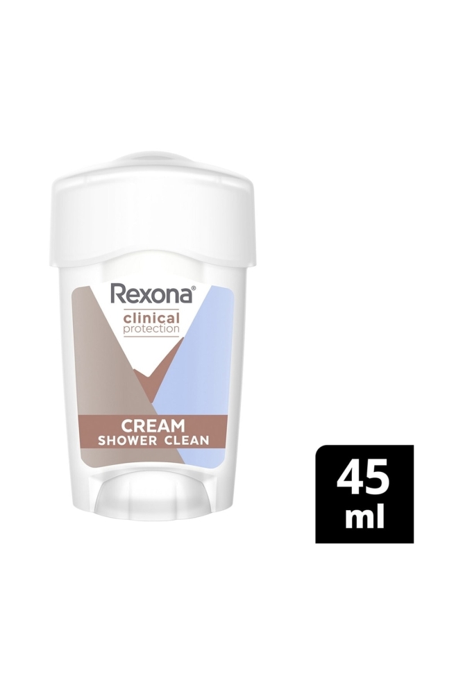 Rexona Clinical Protection Shower Clean 45ml X 3 Adet - 2