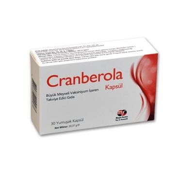 Cranberola 30 Kapsül - Mega Farma