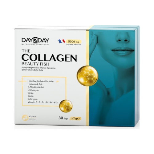 Day2Day Collagen Beauty Fish 30 Saşe - DAY2DAY