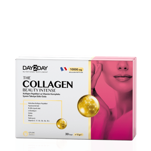 Day2Day The Collagen Beauty Intense Çilek Aromalı 30 Saşe - 1