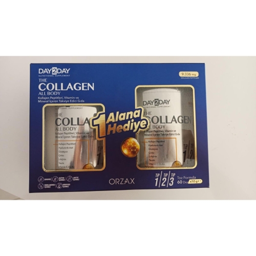 Day2day The Collagen All Body Toz 300 gr - 1 Alana 1 Bedava - 1