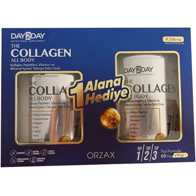 Day2day The Collagen All Body Toz 300 gr - 1 Alana 1 Bedava - 2