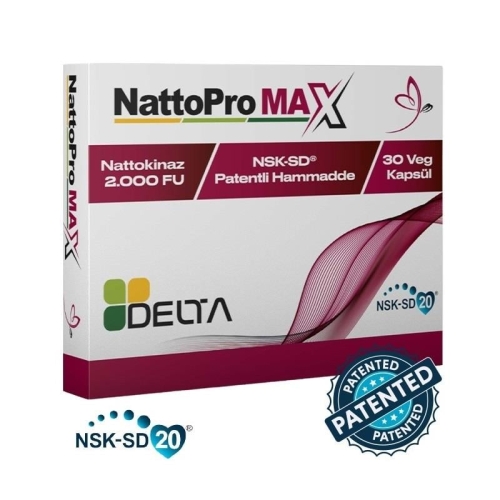 Delta Nattopromax 30 Vegan Kapsül - Delta Naturel