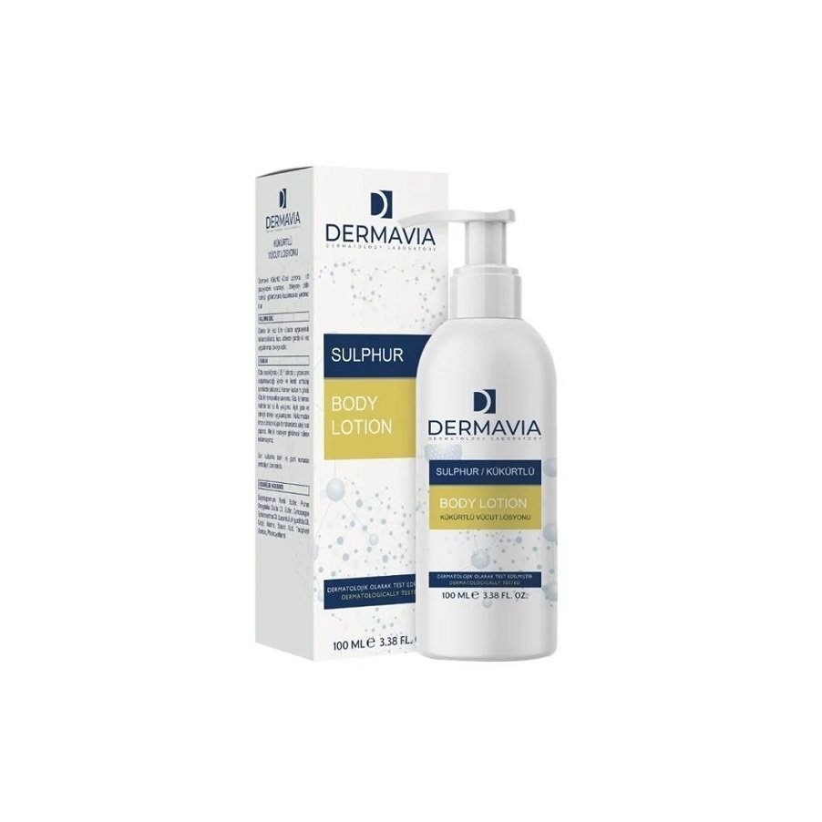 Dermavia Kükürtlü Vücut Losyonu 100 ml - 1