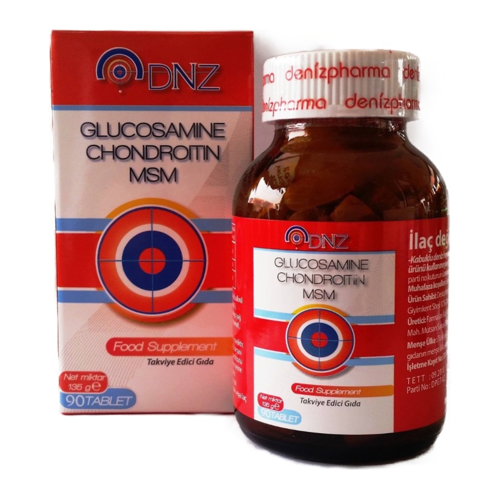 DNZ Glucosamine Chondroitin MSM 90 Tablet - 1