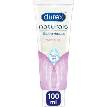 Durex Naturals Ekstra Hassas Kayganlaştırıcı Jel 100 ml Durex - 1