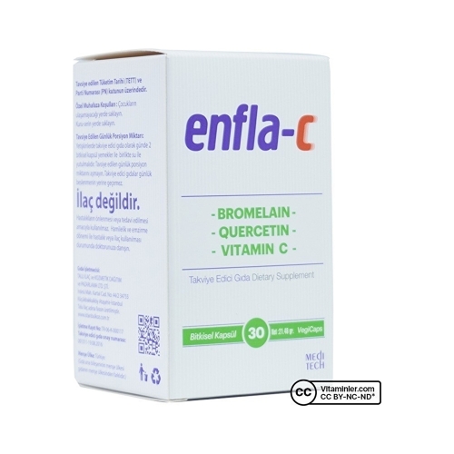 Enfla-C Gıda Takviyesi 30 Kapsül - Meditech