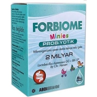 Forbiome Minies Probiyotik Damla 8 ml - 2