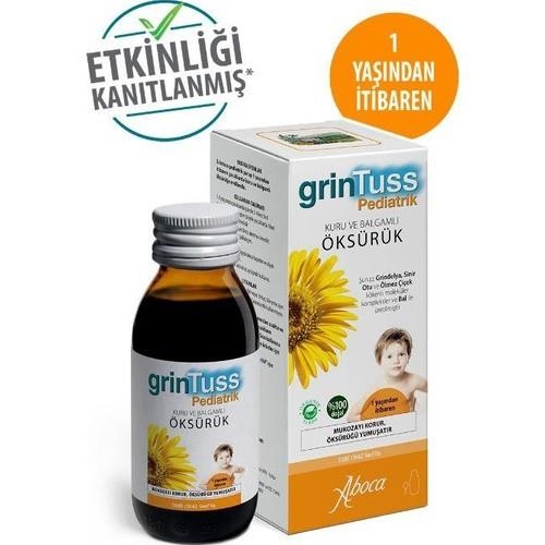 Grintuss Öksürük Şurubu Pediatrik 128 gr - Grintuss