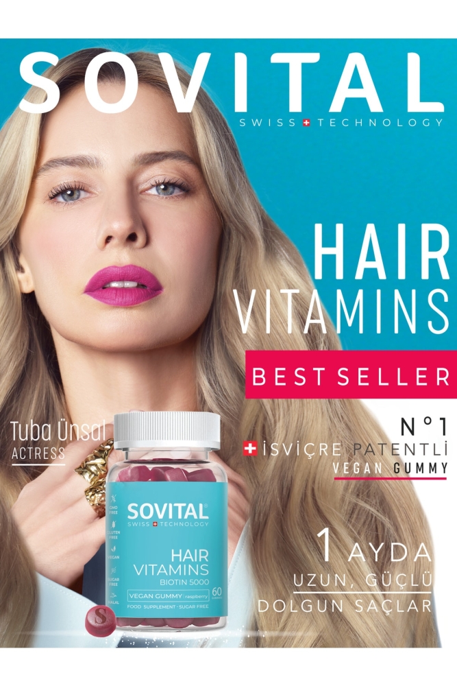 Hair Vegan Gummy Saç Vitamini 3x60 Adet - 3