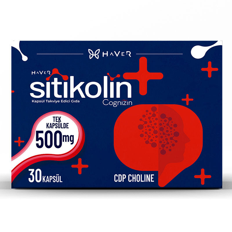 Haver Sitikolin Cognizin 500 mg 30 Kapsül - 1
