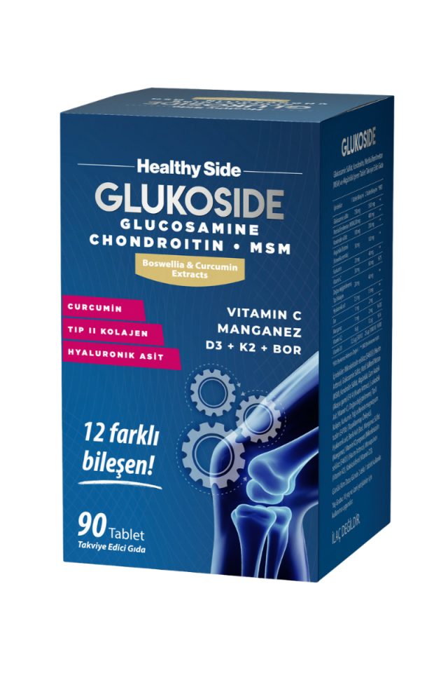 GlukoSide Glukozamin Kondroitin Kompleks 90 Tablet