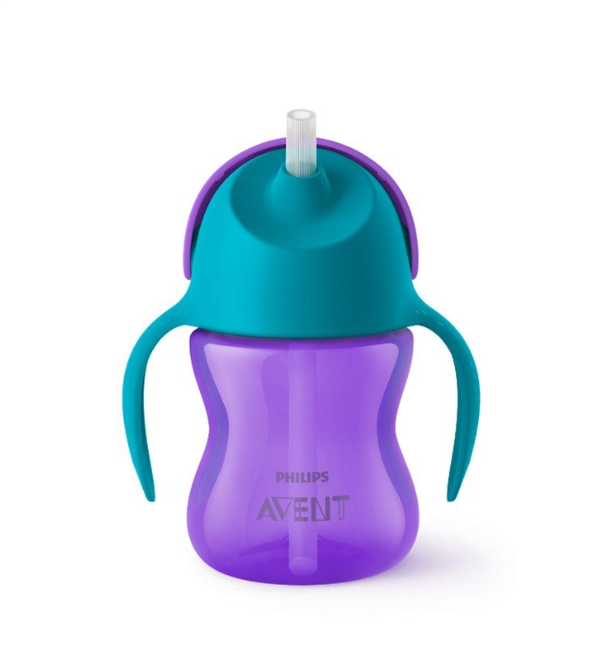 Avent SCF796/02 Desenli Pipetli Bardak 200 ml - Kız