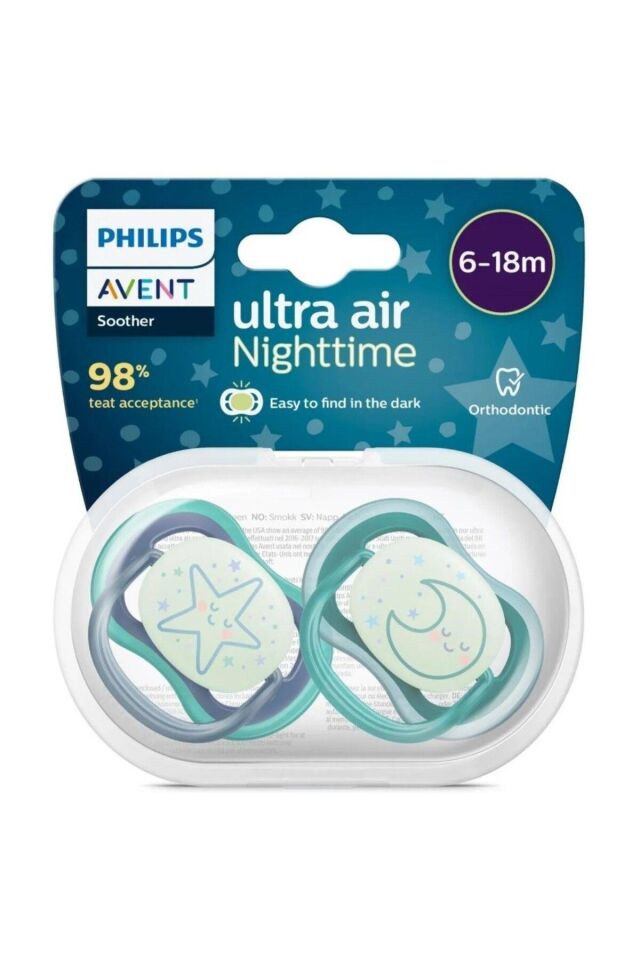 Philips Avent SCF376/13 Ultra Air Nightime 6-18 Erkek Emzik