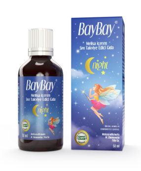 Baybay Night Melisa İçeren Bitkisel Damla 50 ml