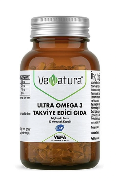 Venatura Ultra Omega 3 30 Kapsül