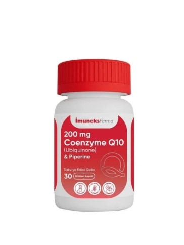 Imuneks Farma Coenzyme Q10 200 mg 30 Kapsül - İmuneks