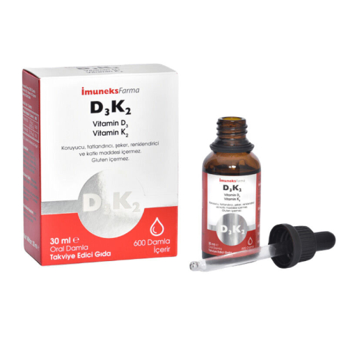 Imuneks Farma D3K2 Damla 30 ml - İmuneks