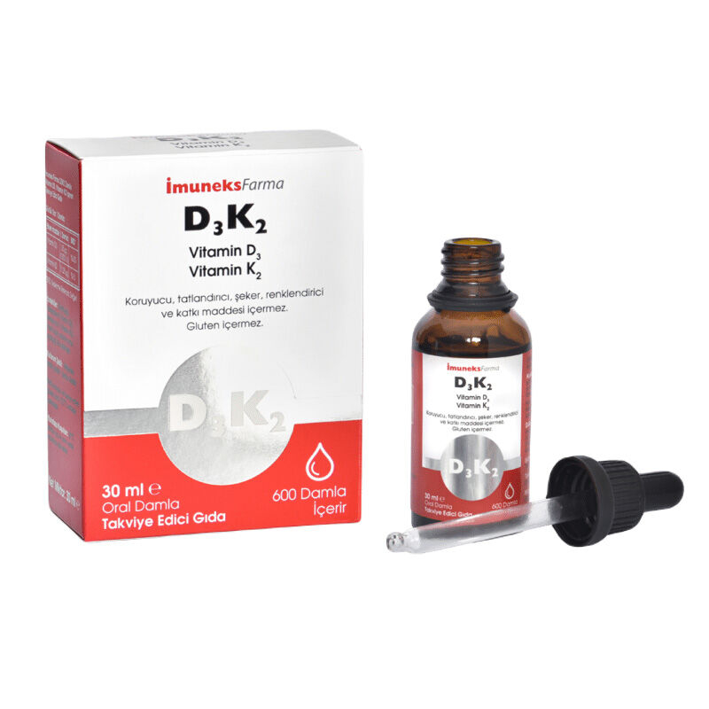 Imuneks Farma D3K2 Damla 30 ml - 1