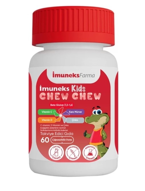 Imuneks Kids Chew Chew 60 Çiğnenebilir Form - 1
