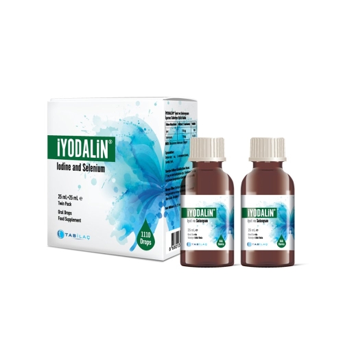 Iyodalin İyot ve Selenyum Damla 25 + 25 ml - TAB İlaç