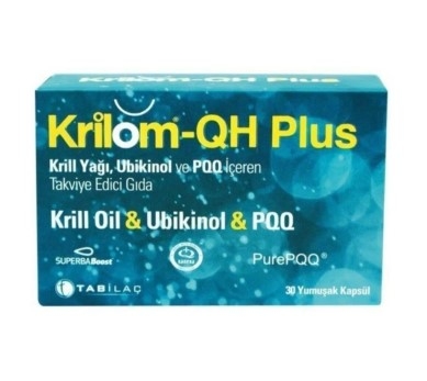 Krilom QH Plus 30 Yumuşak Kapsül - TAB İlaç