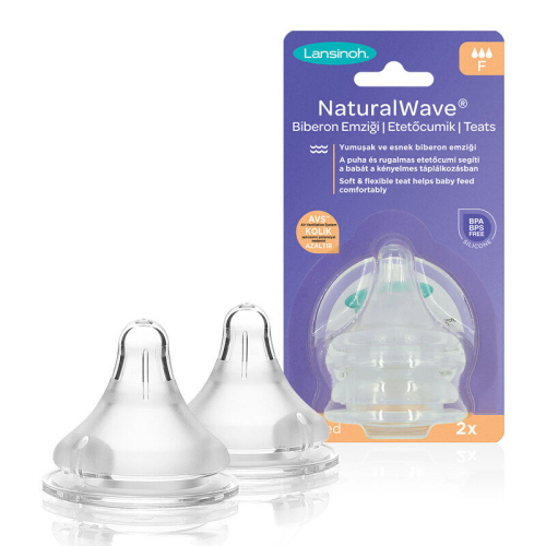 Lansinoh Natural Wave Biberon Emziği Hızlı Akışlı - LANSINOH