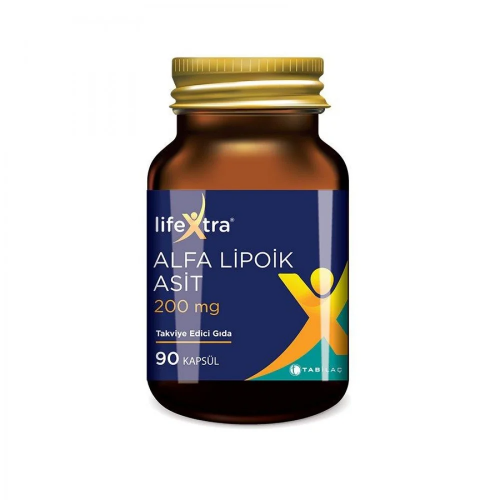Lifextra Alfa Lipoik Asit 90 Kapsül - TAB İlaç