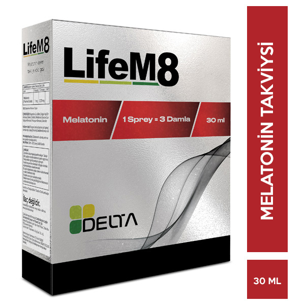 Lifem8 Melatonin 1 mg Sprey 30 ml - 1