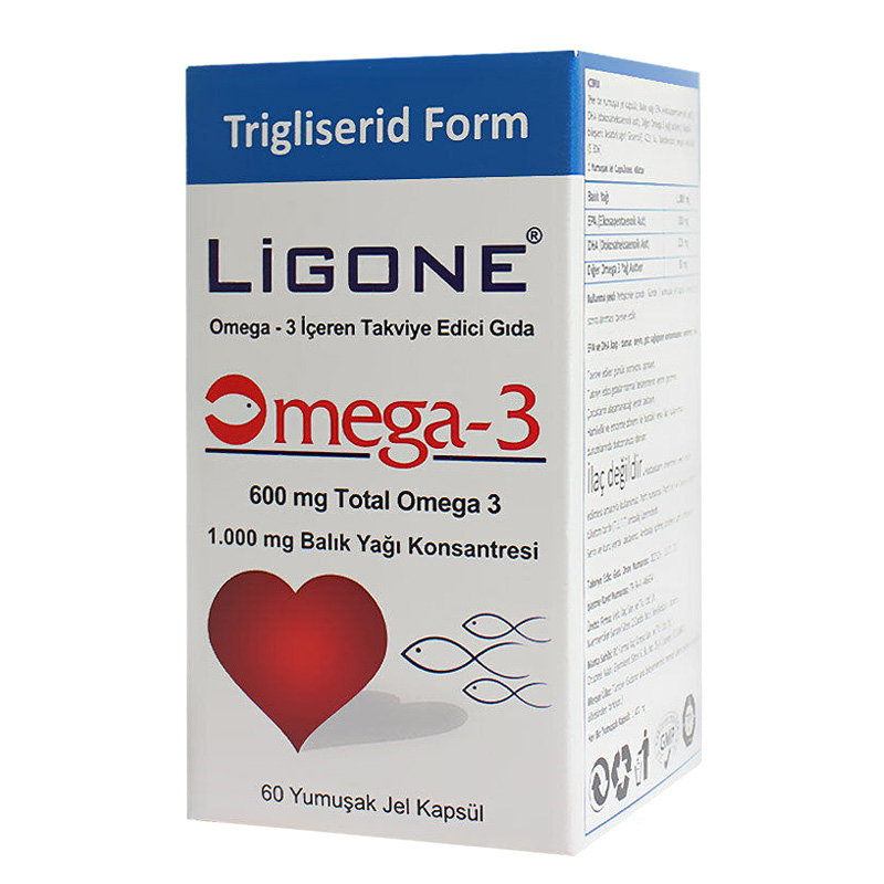 Ligone Omega-3 60 Yumuşak Kapsül - 1