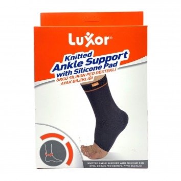 Luxor 105 Örgü Silikon Ped Destekli Ayak Bilekliği - Medium - 1